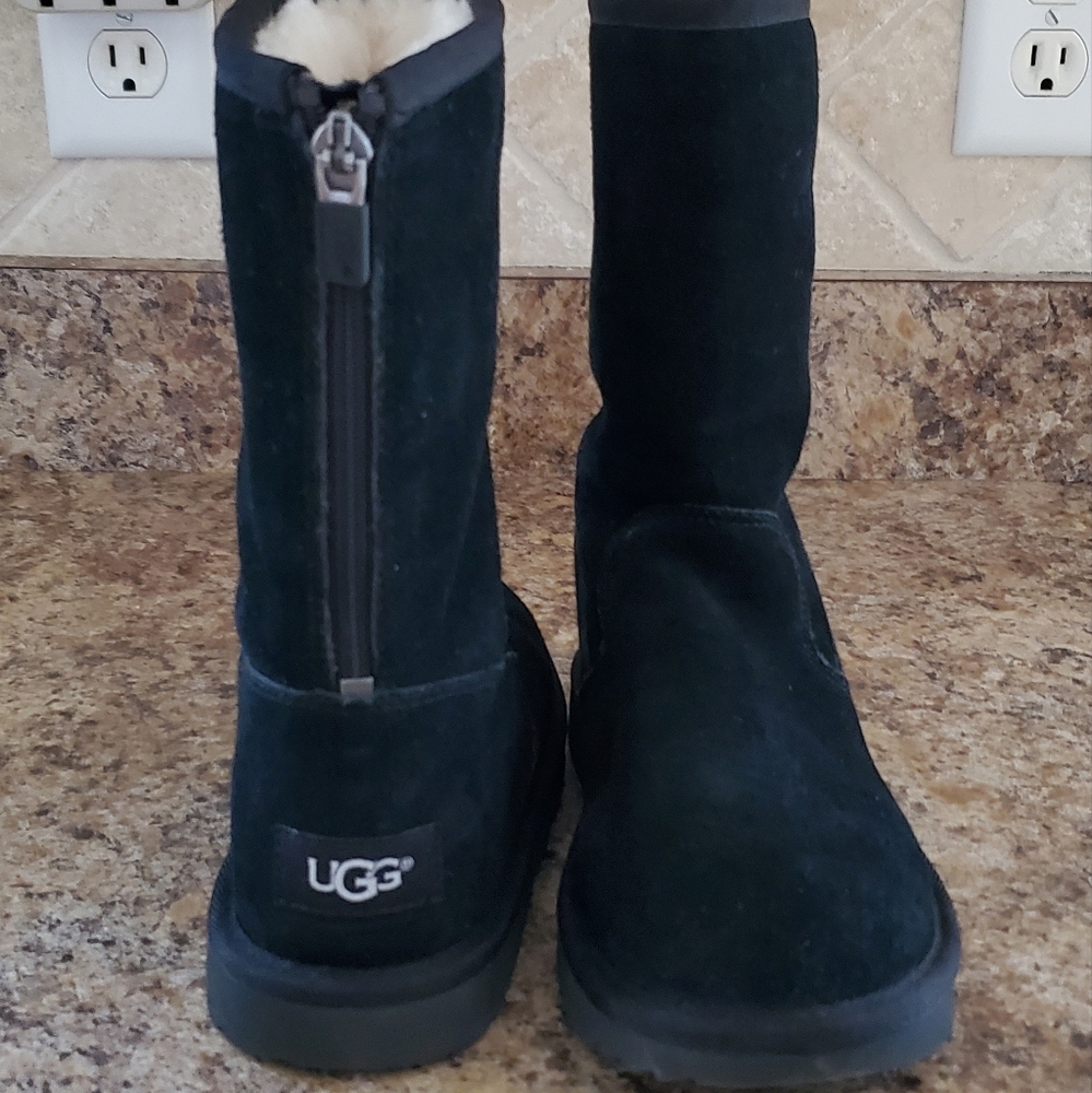 Girl's Fur Lined Zip UGG